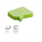 100 Stick-It Bubble Cards, green